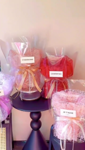 1 Roll Flower Wrapping Gauze 50cm*5Y Bouquet Floral Wrapping Net Paper Mothers Day Gift Wrapping