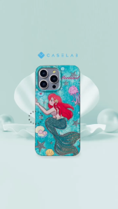 CASELAB BLUE MERMAID CASE GLITTER COMPATIBLE FOR ip ( 12 - 15 PROMAX ) 15 PROMAX 15 PRO 15 14PROMAX 14PRO 14 13PROMAX 13 PRO 13 12 PROMAX 12 PRO 12