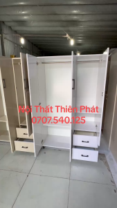 Tủ quần áo nhựa đài loan 3 cánh lớn miễn phí ship khu vực HCM