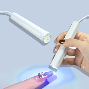 Lampu UV Hexagonal Mini Portable UV Lamp LED Nail Art Dryer NL063