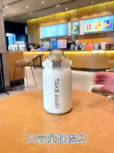 แก้วสแตนเลส แก้วเก็บความเย็น พร้อมหลอดซิลิโคน 850ml ขนาดทนต่อุณหภูมิร้อน-เย็น ราคาพร้อม - BW-1107