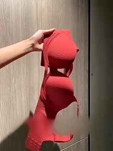Womens Wireless Bras Push Up Seamless Soft Support Anti-sagging Adjustable Brassiere Summer Thin No Padding Bras 34-42 B C D CUP
