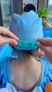 Kính Bơi Trẻ Em Từ 3-14 Tuổi Gọng Lớn Góc Nhìn Rộng Chống Sương Mù Không Thấm Nước Độ Nét Cao KBTE01