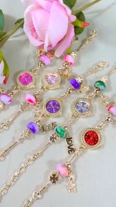 Mulia Agung99 Jam Tangan Wanita Mewah Desain Gelang Stainless Terbaru Strap Titanium Anti Karat +Box