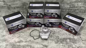 WATER PUMP WATERPUMP POMPA AIR RADIATOR HONDA GRAND CIVIC GENIO ESTILO 19200-P01-003 ORIGINAL MERK TRIVINDO