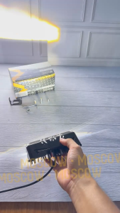 LAMPU TEMBAK FOGLAMP LASER SQL 4 MATA TANPA KIPAS BODY BESI WATERPROOF LAMPU SOROT UTAMA HEADLAMP MOTOR MOBIL FUSO TRUK CONTAINER LED 4 MATA + BAUT BREKET PNP HIGH LOW JAUH DEKAT PUTIH KUNING DOUBLE COLOR ORIGINAL MOSCOW PREMIUM SUPER TERANG