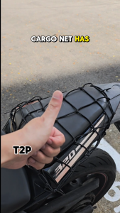 T2P SET OF 3 Cargo net bungee 30CM BY 30CM net stretchable high quality stretchable motorcycle accessories cargo accessories