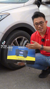 Máy bơm lốp xe khẩn cấp Michelin 12314 - Hàng chính hãng