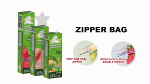 TUKANG MASAK - Beg Berzip Untuk Simpanan & Sejuk Beku / Zipper Bag Storage & Freezer