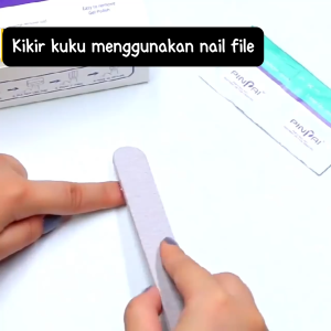 Alobeauty - [1 BOX ISI 200] GEL NAIL POLISH REMOVER PAD KAPAS PEMBERSIH KUTEK GEL Tissue Nail Preparation Alkoholl Step Penghapus Kutek Gel Nail Art