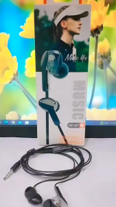 Handsfree Transparan HT-07 + MIC Stereo Earphone Extra Bass Headset Music