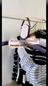 Portable Dryer Folding Drying Clothes Rack Heat By Shoe Drying Machine Small Folding Clothes Rack Efficient and Unique