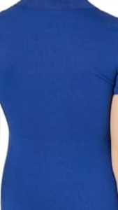 S1 - A230 | PREMIUM POLO DRESS WITH ENGRAVED LOGO IN 4 BUTTONS - SOFT FABRIC PATCH LOGO