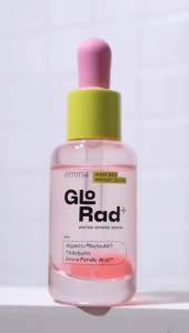 emina glo rad+ high res- bright - glow water - sphere serum 20 ml / serum wajah