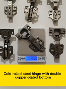 (Fast Delivery)Black hinge hydraulic soft close concealed cabinet hinges(Per pair of screw)