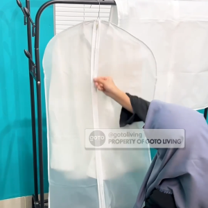 Goto Diomira Cloth Cover Pelindung Baju Gantung Sarung Jas Anti Debu