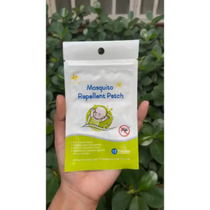 Mosquito Repellent Patch - Long-Lasting Protection & Safe for All Ages | Water Resistant | 1 Sachet - 12 Patches