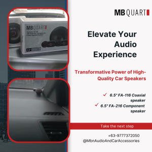 MB QUART FORMULA SERIES 6.5" 2 way Component Speaker 200W Peak Power 100W RMS(FA-216) / 6.5" Coaxial Speaker 180W Peak Power 90W RMS (FA-116)