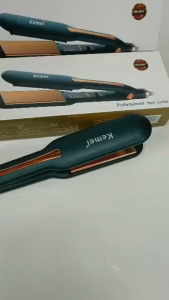 KM 9827 Hair Straightener Professional Multifunction - Catokan Rambut 2 in 1