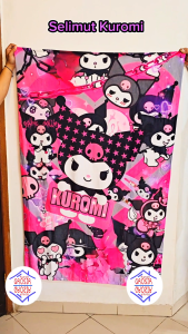 Selimut Kuromi My Melody Hello Kitty Printing Blanket Lembut