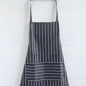 Adjustable Apron and Hat Combination set Kitchen Waterproof Apron Hotel Restaurant Waiter Apron
