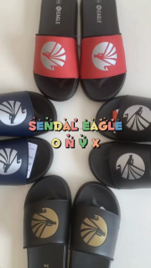 Sandal EAGLE ONYX ONIX Sendal Slip On Karet Santai Kasual Pria
