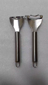 ที่ปอกข้าวโพดสแตนเลสตะแกรงเกลียวอุปกรณ์ปอกเปลือกข้าวโพดง่าย Kerneler ปอกเปลือกผลไม้ผักเครื่องมือ