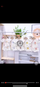 (MS204)Bộ cộc tay cho bé thời trang trẻ em khuy lệch chất liệu peptit cao cấp