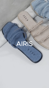 ThreePoint Sandal Teplek Flat Wanita Airis