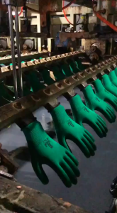 (12คู่) ถุงมือเคลือบยาง พร้อมส่ง 🚚 ถุงมือทำงาน🔥กันบาด กันหนาม กันลื่น ถุงมือช่าง
