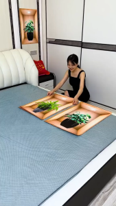 Tranh dán tường hình bình hoa 3D siêu đẹp