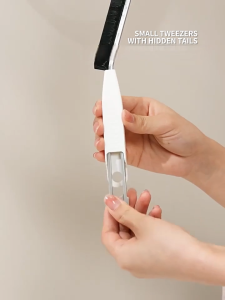 Enjoymore แปรงขัดร่อง แปรงยาแนวกระเบื้อง อเนกประสงค์ ปลายที่จับมาพร้อมแหนบขนาดเล็ก