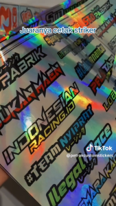 STRIPING MOTOR HONDA WIN 100 / STICKER LIST HONDA WIN 100