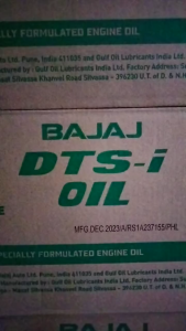 10 PCS Bajaj RE DTS-i Oil 20W50 Premium Engine Oil for BAJAJ RE & MAXIMA FI FL Models Digital Twin Spark Ignition Tech