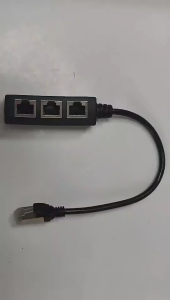 RJ45 Ethernet Splitter Cable 1 Male To 4 Female Ethernet Splitter for Cat5 Cat6 Ethernet Socket Connector Adapter