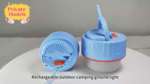 Emergency Light 5 Mode USB Rechargeable light Waterproof Bulb Outdoor Portable Lamp Camping Dimming Portable Lantern Rechargeable Light
