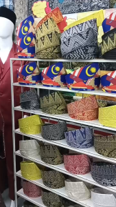 TANJAK DEWASA (SET TANJAK SONGKET BIASA/CORAK RANDOM & TANJAK HITAM PLAIN)