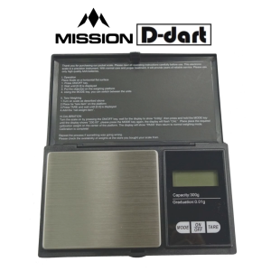 MISSION DARTS ACCESSORY - QUARK POCKET SCALES WEIGH DARTS PROFESSIONAL DIGITAL WEIGHING SCALE