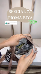 OPIOBAGS BACKPACK / TAS RANSEL MINI WANITA / TAS RANSEL 2IN1 / RANSEL PIOMA / PIOMA BIYA P0078