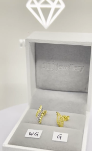 MJ Jewellery Gold Earrings S140 375 Gold & 916 Gold