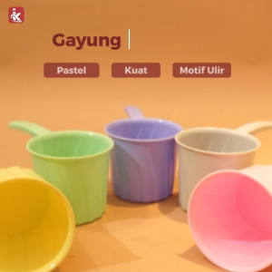 Indokurnia Gayung Ulir Pastel