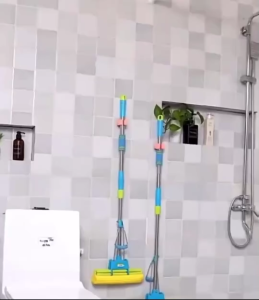 ที่แขวนไม้กวาด ไม้ถูพื้น แบบติดกาว ไม่ต้องเจาะผนัง ที่แขวนไม้ถูพื้น ที่แขวนพลาสติก ที่แขวน ตะขอแขวนแบบติดผนัง ตะขอ แบบสติกเกอร์ โฮมฮักบรรทุกสิ่งของได้ 30 กก