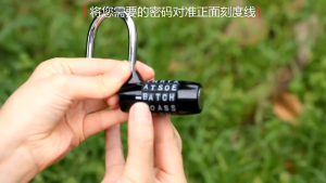 5-Digit Alphabet Padlock Zinc Alloy Combination Code Lock Password Padlock Gym Lock For Locker Door