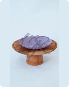 Harga Paket 1 lusin 12 pcs Piring Rotan Plastik new MOTIF BUNGA 21 cm