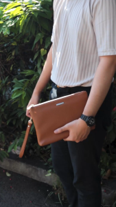 HONYAN MAN Tas Pria Tas Clutch Pria Branded Original Waterproof Tas Tangan Man Hand Bag Men - Willy