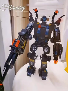 Mainan SWAT Kota Blok Bangunan Polisi Hawk Mainan Robot Polisi Brick Blok Mainan Anak Laki Laki