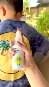 Loluna Hair Lotion Spray 100ml With Aloe Vera And Candlenut - Losion Rambut Bayi dan Anak