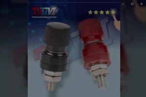 Terminal JS-555 terminal arus tinggi dan daya tinggi M8 Khusus Industri