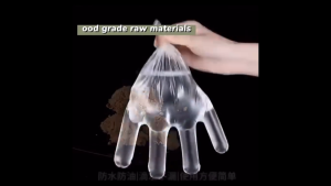 Sarung Tangan Plastik Food isi 100 Biji Makanan APD Pelindung Safety
