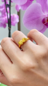 HABIB 999/24K Yellow Gold Ring R9ABB0423